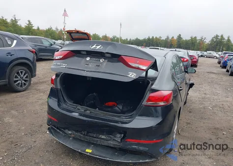 2018 Hyundai Elantra Se from USA, damaged, VIN 5NPD74LF6JH351746